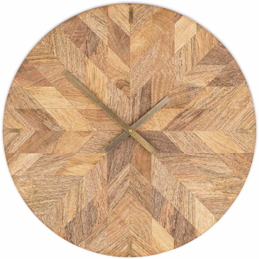 Nkuku Enugu Wall Clock - Natural