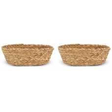 Nkuku Giti Bread Baskets - Set of 2 - Natural