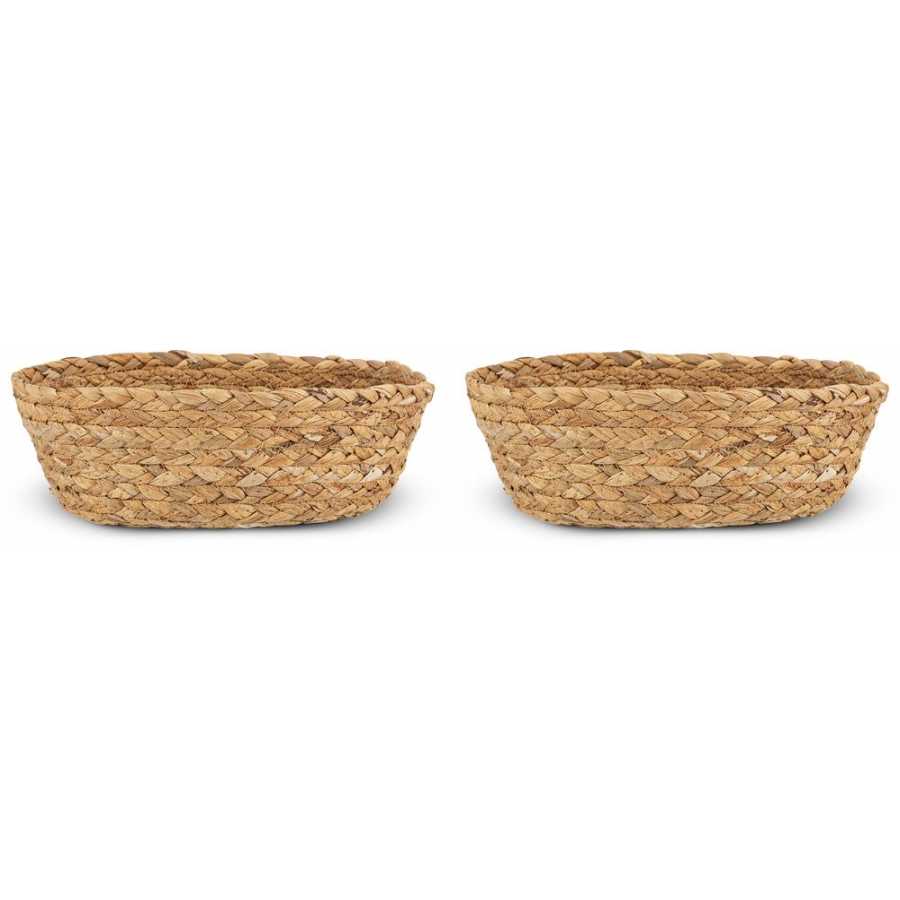 Nkuku Giti Bread Baskets - Set of 2 - Natural