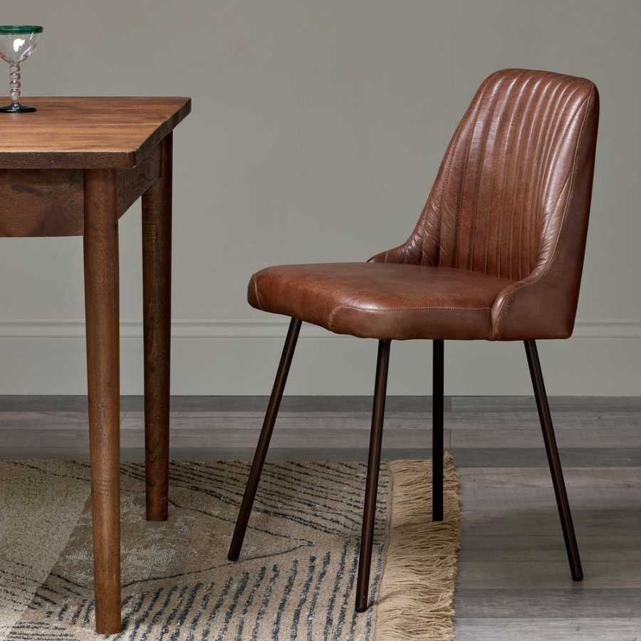 Nkuku Harsha Dining Chair - Tan