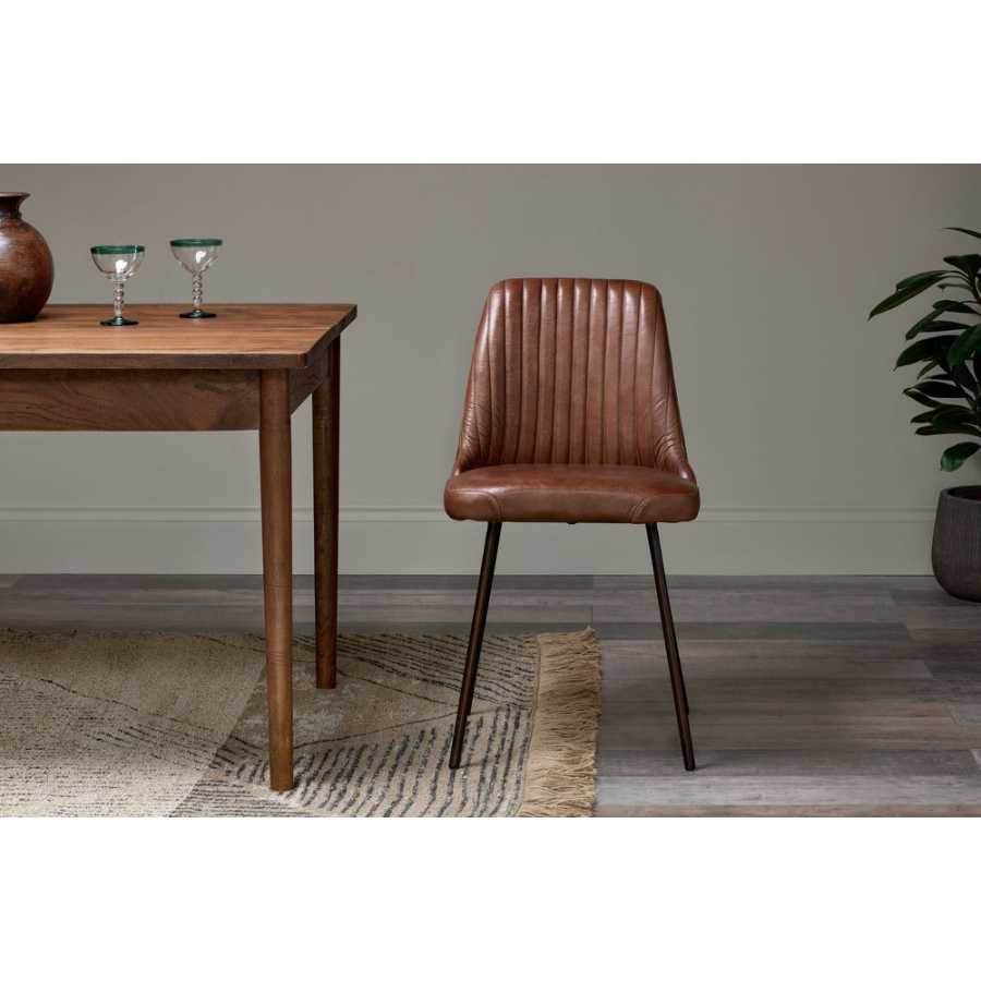 Nkuku Harsha Dining Chair - Tan