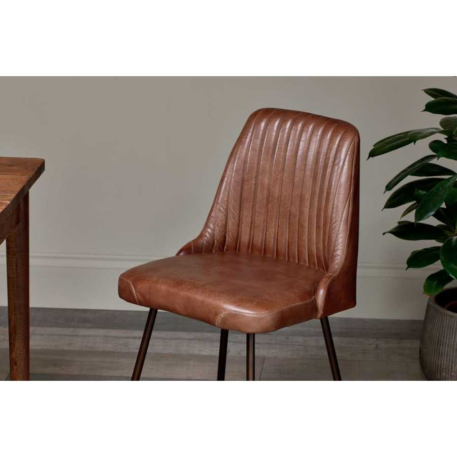 Nkuku Harsha Dining Chair - Tan