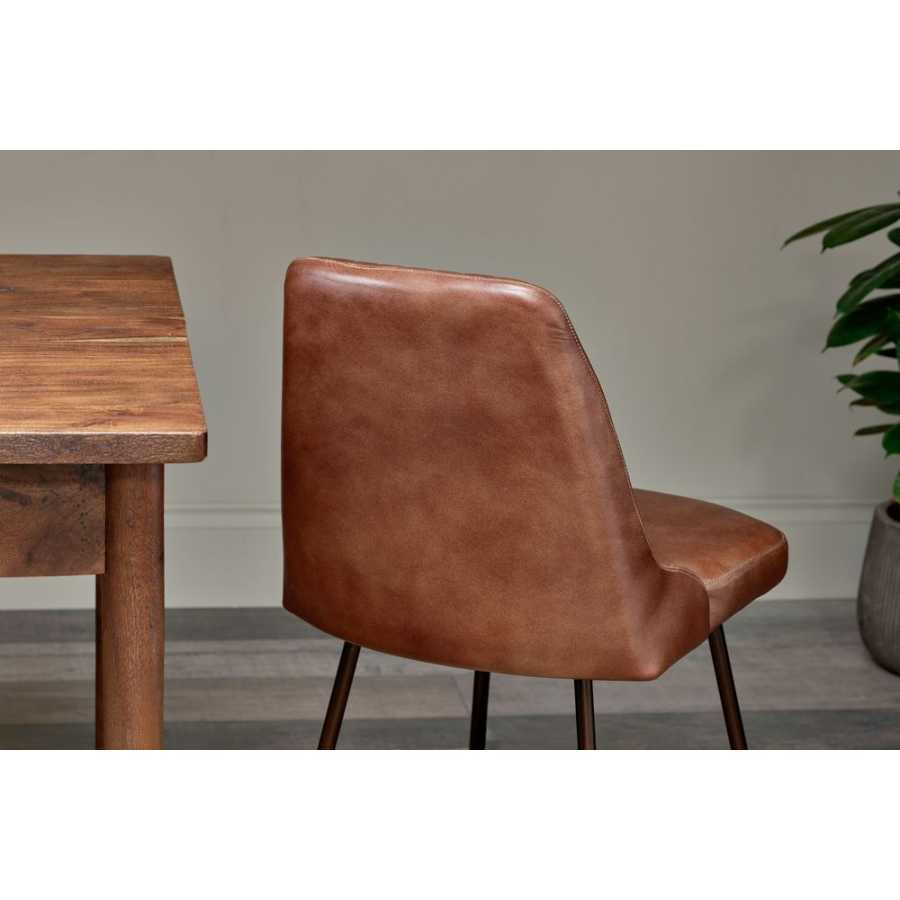 Nkuku Harsha Dining Chair - Tan