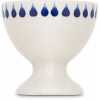 Nkuku Indigo Drop Egg Cups - Set of 2 - Cream & Indigo