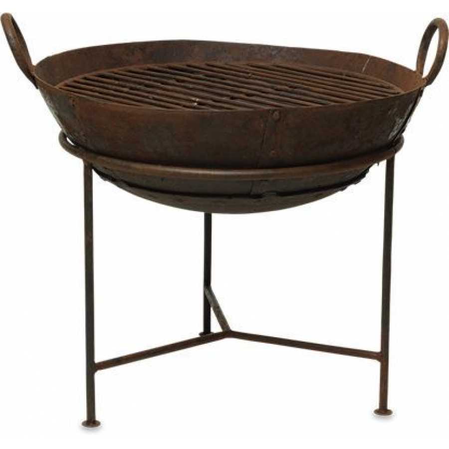 Nkuku Kadai Fire Pit - Grey