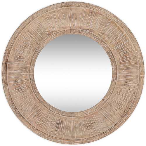 Nkuku Itwa Wall Mirror - Natural