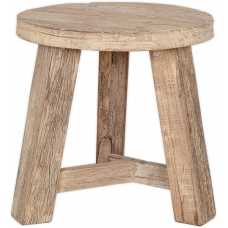 Nkuku Ibo Round Side Table - Natural