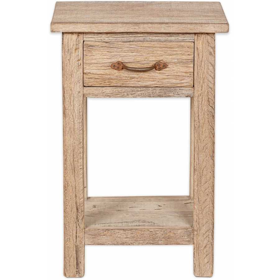 Nkuku Ibo Bedside Table - Natural