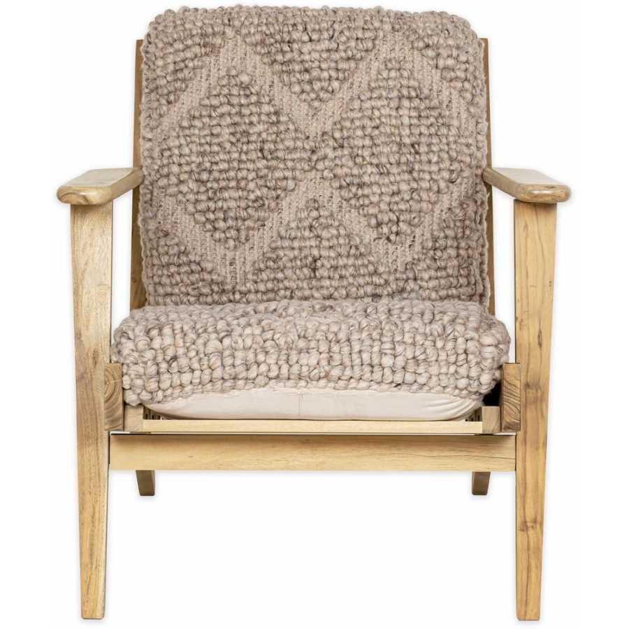 Nkuku Keya Lounge Chair - Natural