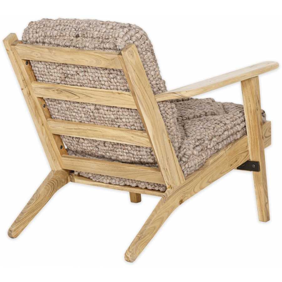 Nkuku Keya Lounge Chair - Natural