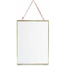 Nkuku Kiko Rectangular Wall Frame - Antique Brass