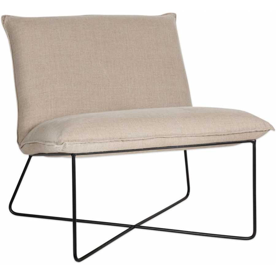 Nkuku Kashvi Lounge Chair - Natural