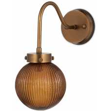 Nkuku Konnie Bathroom Wall Light - Amber