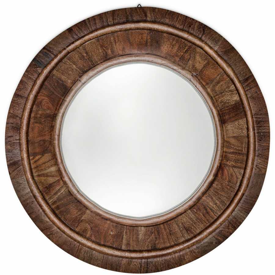 Nkuku Kayia Wall Mirror - Walnut