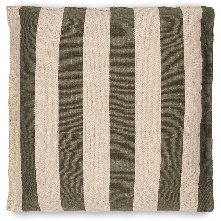 Nkuku Kobbari Cushion Cover - Rich Green