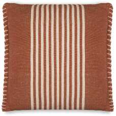 Nkuku Kuma Cushion Cover - Rust