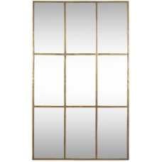 Nkuku Kurci Full Length Mirror - Antique Brass