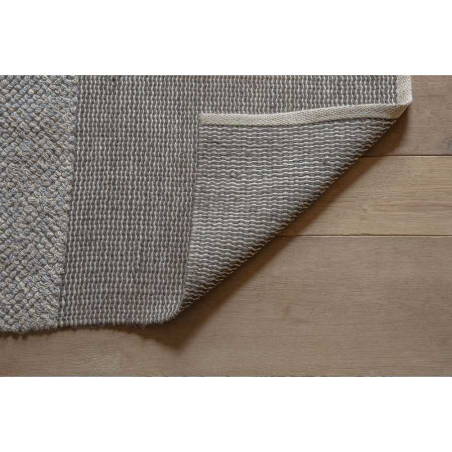 Nkuku Kufr Rug - Soft Blue & Brown