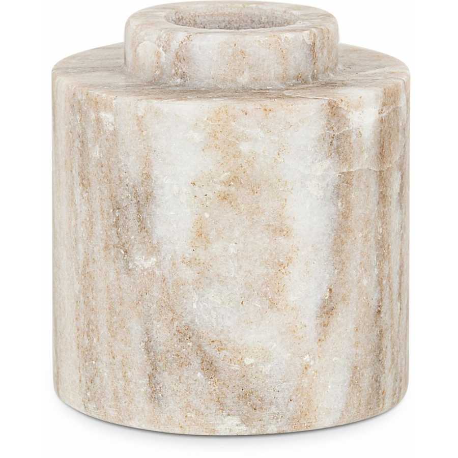 Nkuku Khari Cylinder Vase - Beige