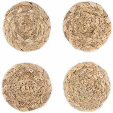 Nkuku Lam Coasters - Set of 4 - Natural