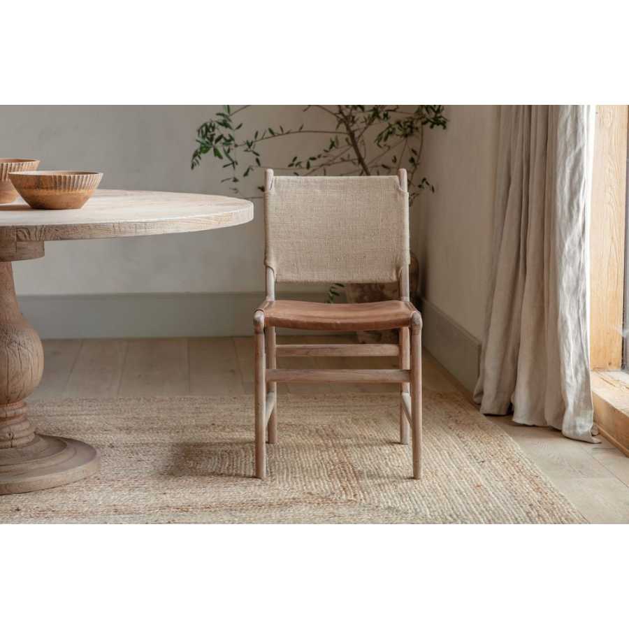 Nkuku Nayan Dining Chair - Tan