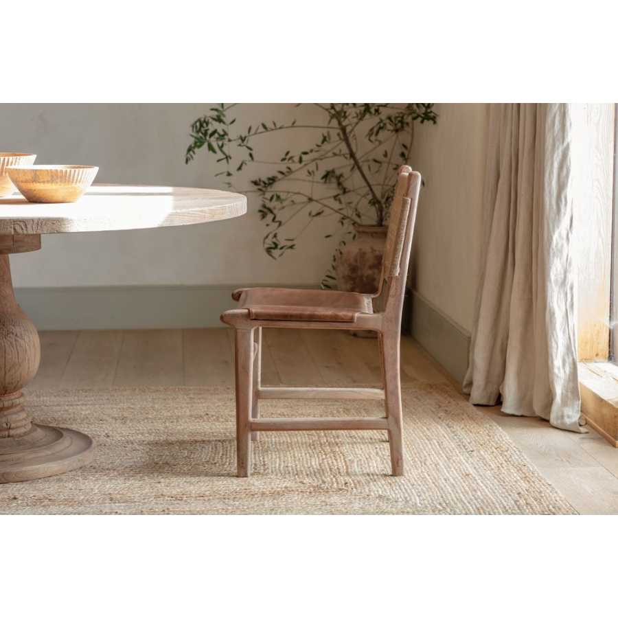 Nkuku Nayan Dining Chair - Tan