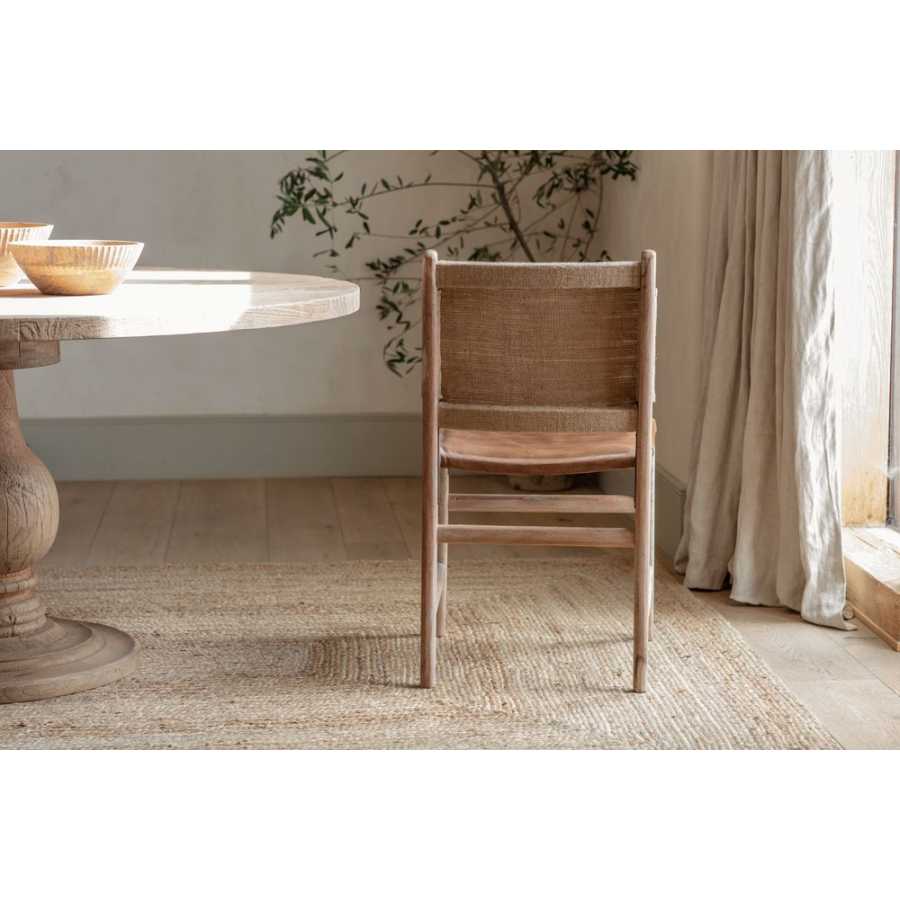 Nkuku Nayan Dining Chair - Tan