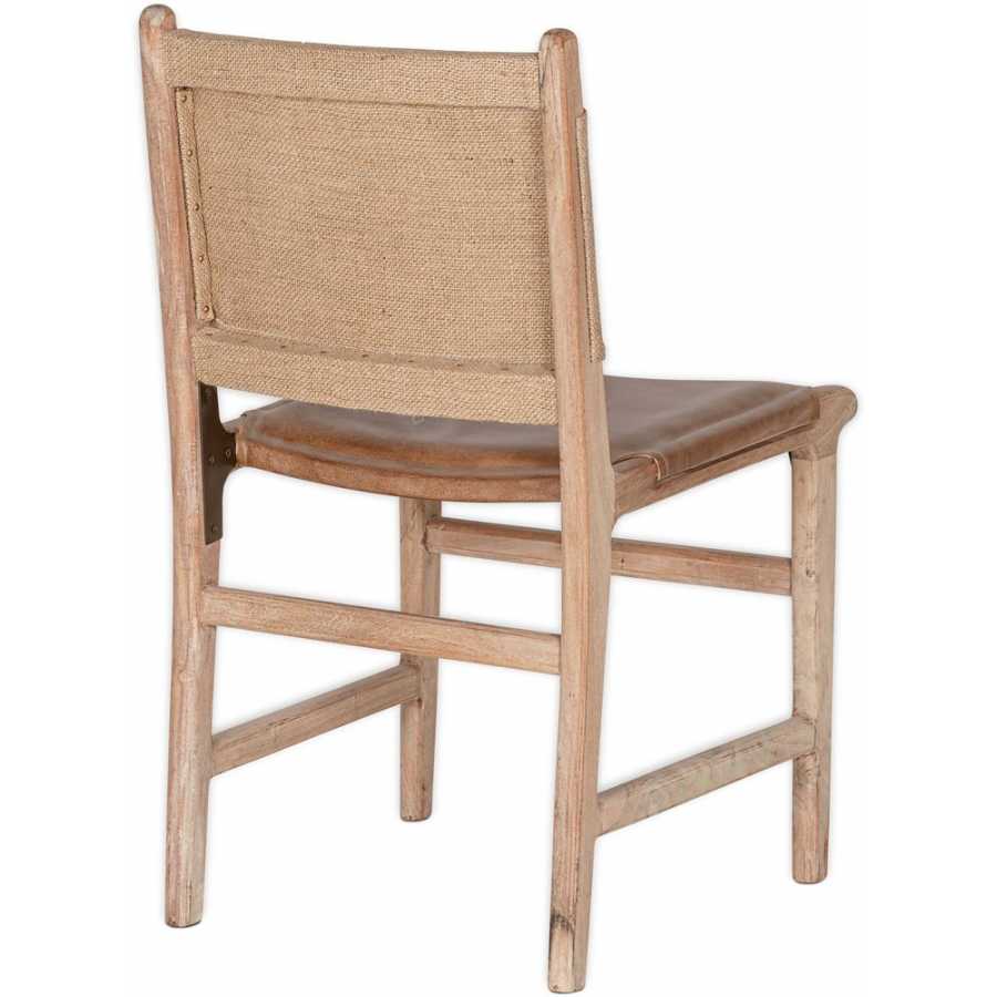 Nkuku Nayan Dining Chair - Tan