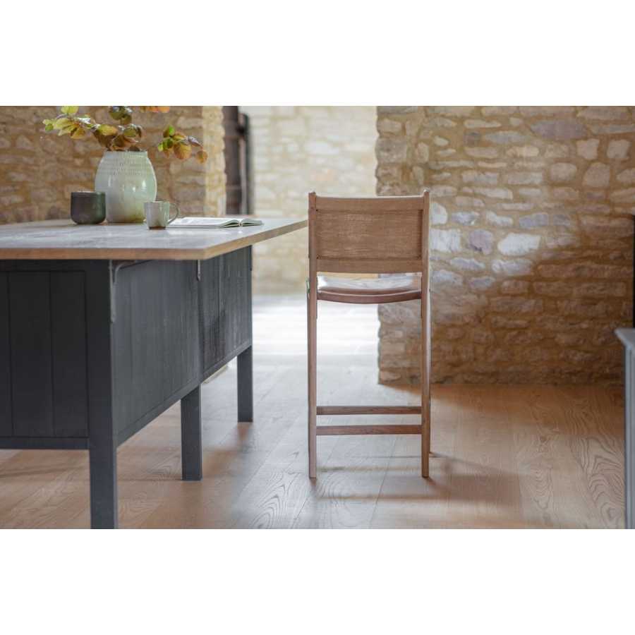 Nkuku Nayan Bar Chair - Tan