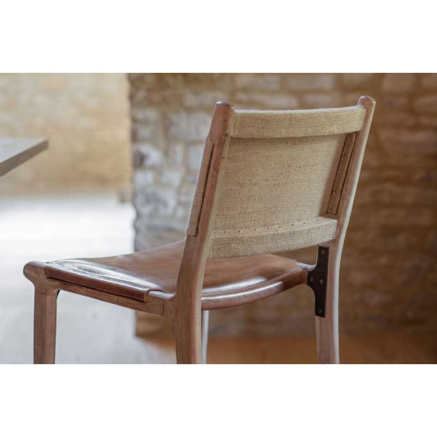 Nkuku Nayan Bar Chair - Tan