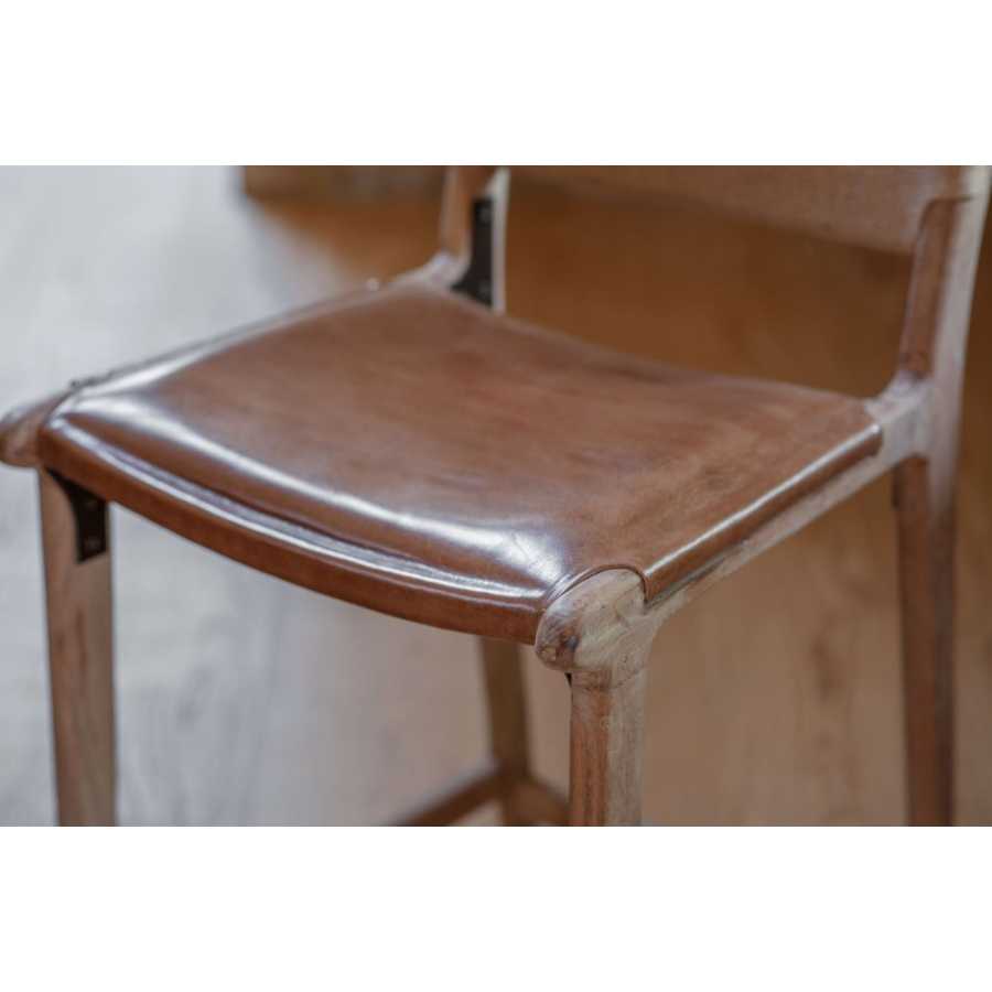 Nkuku Nayan Bar Chair - Tan