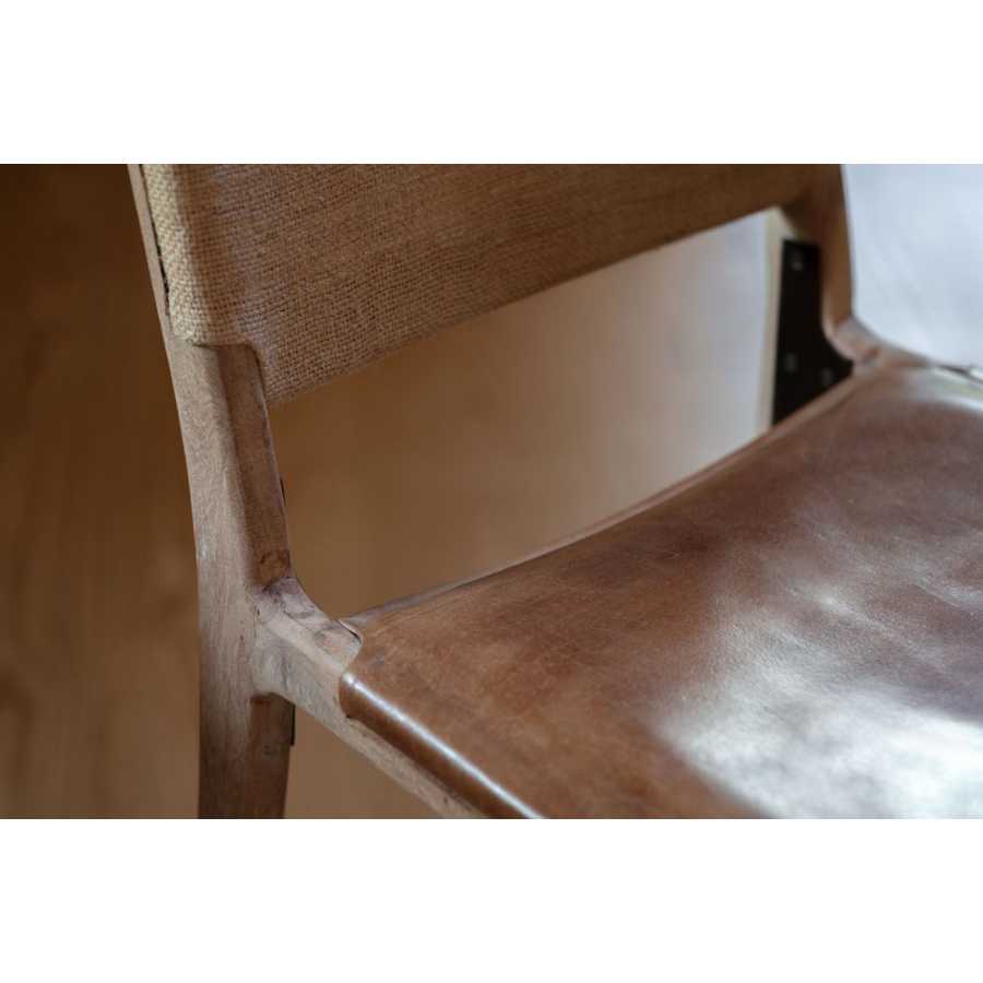 Nkuku Nayan Bar Chair - Tan