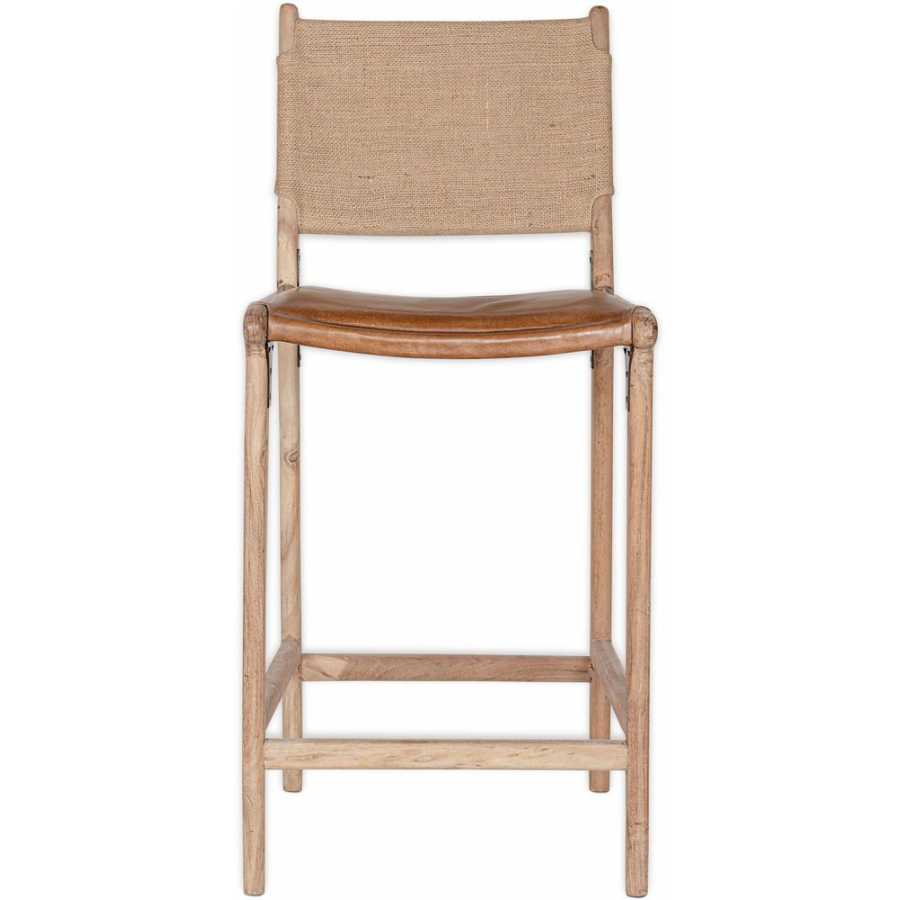 Nkuku Nayan Bar Chair - Tan