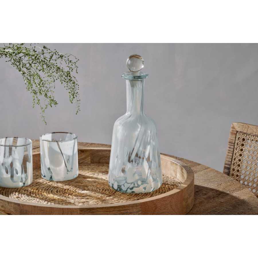 Nkuku Lohara Decanter - White