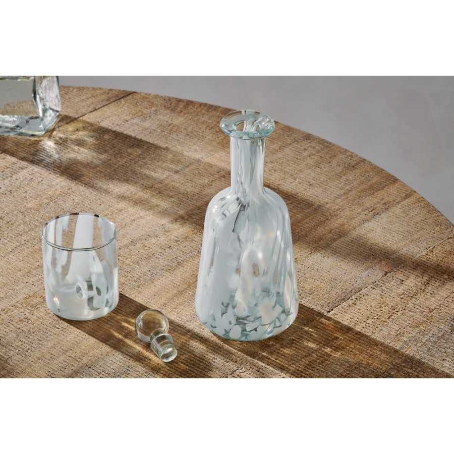 Nkuku Lohara Decanter - White