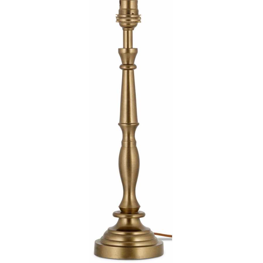 Nkuku Lele Table Lamp Base - Brass