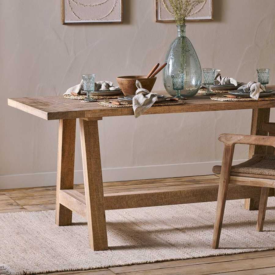 Nkuku Indali Dining Table - Natural - Small