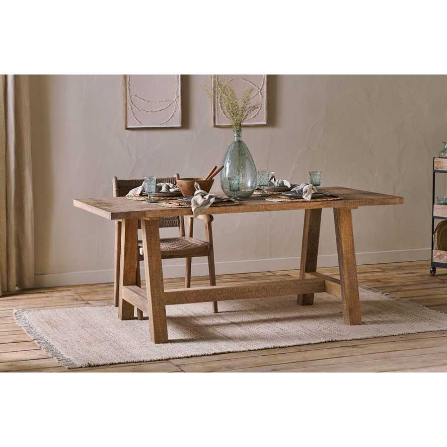 Nkuku Indali Dining Table - Natural - Small