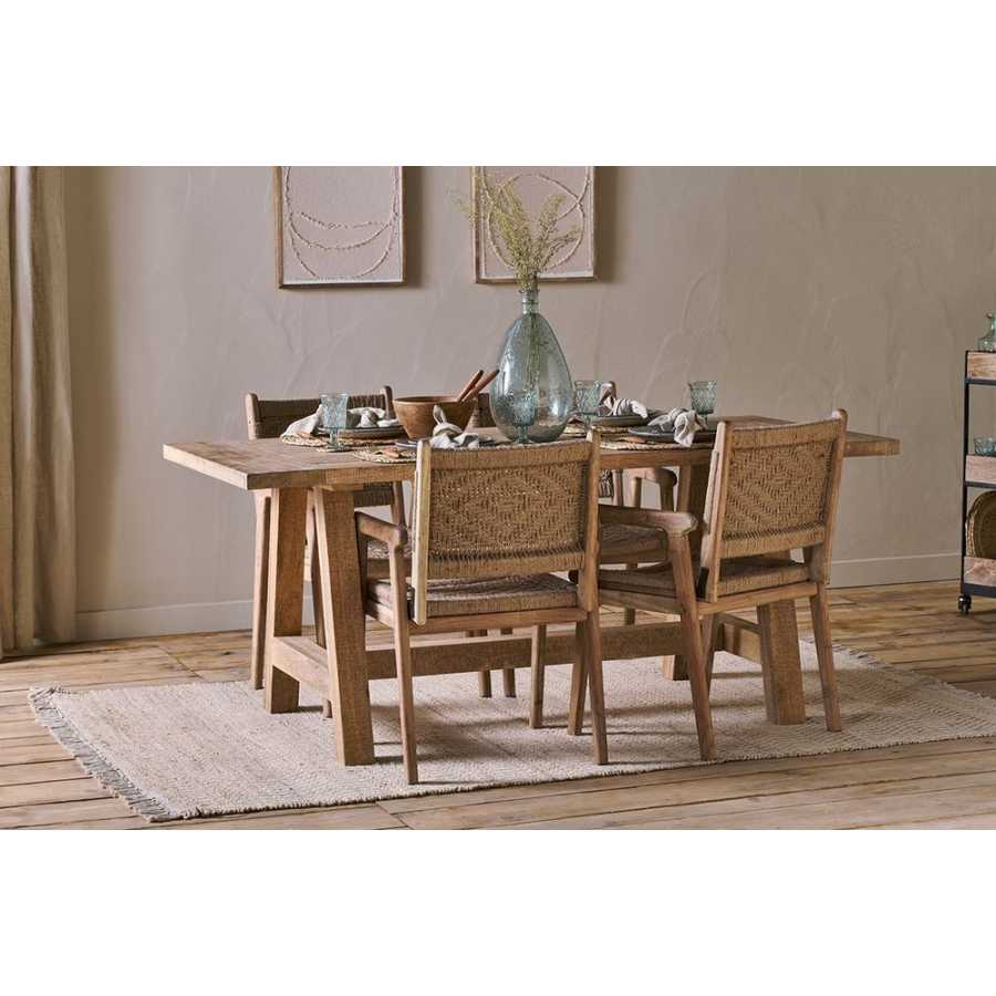 Nkuku Indali Dining Table - Natural - Small