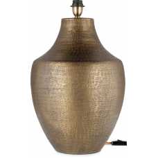 Nkuku Tanda Table Lamp Base - Antique Brass