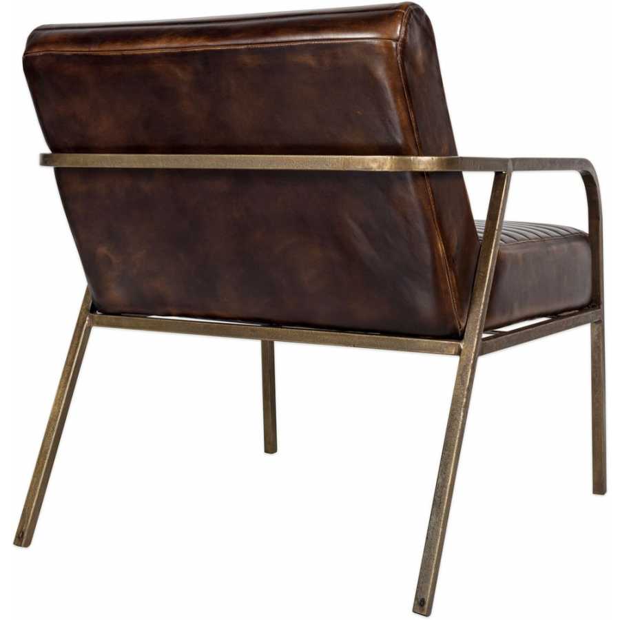 Nkuku Mirai Lounge Chair - Chocolate Brown