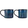 Nkuku Moda Mugs - Set of 2 - Deep Blue