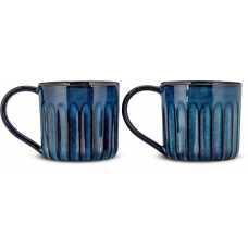 Nkuku Moda Mugs - Set of 2 - Deep Blue