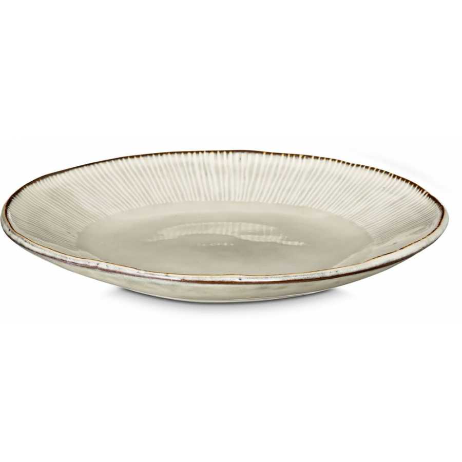 Nkuku Malia Plate - Cream - Small