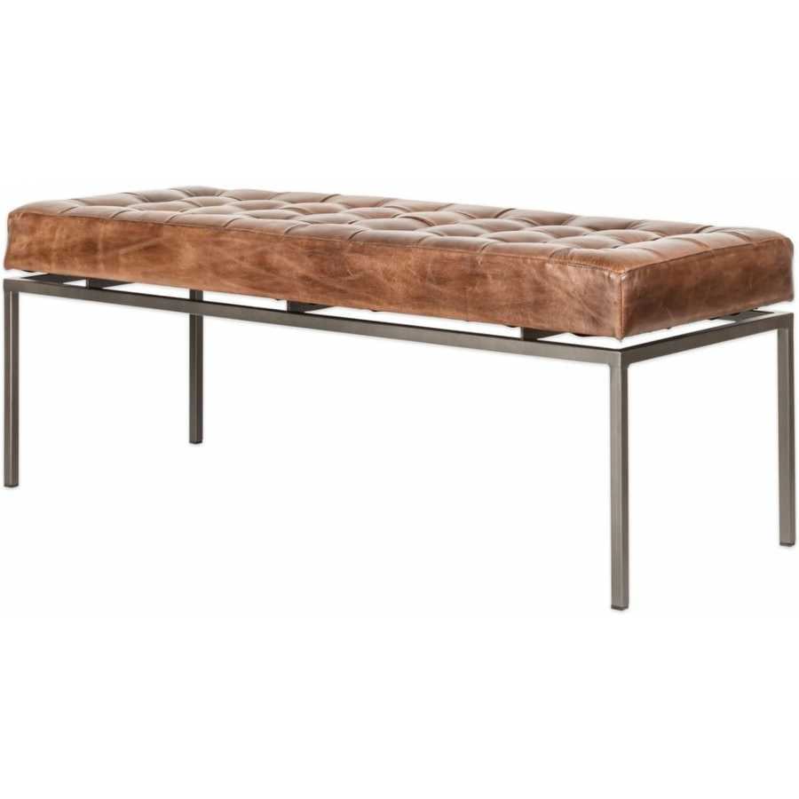 Nkuku Nasan Bench - Brown