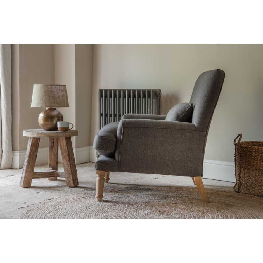 Nkuku Nalla Armchair - Charcoal