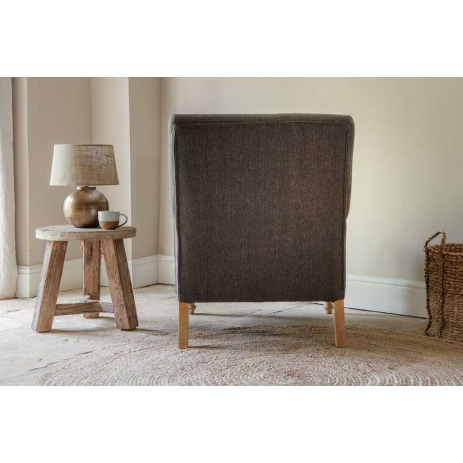 Nkuku Nalla Armchair - Charcoal