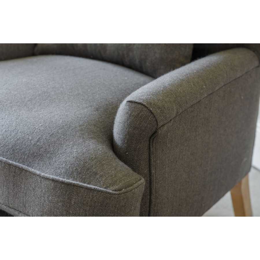 Nkuku Nalla Armchair - Charcoal