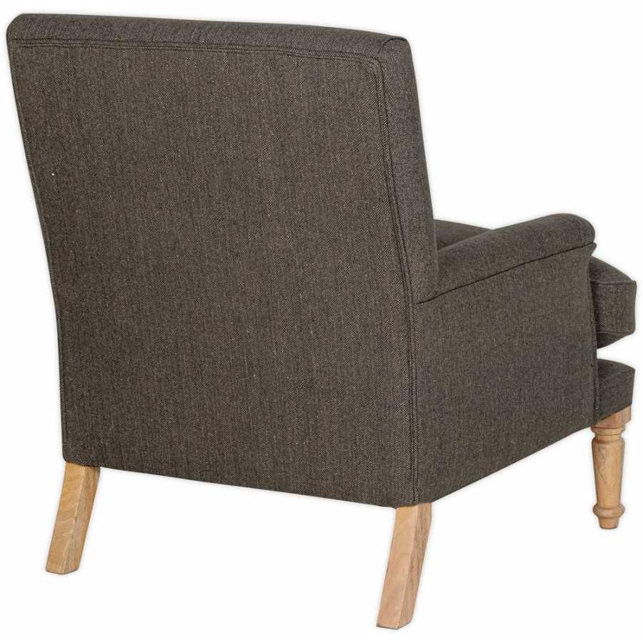 Nkuku Nalla Armchair - Charcoal