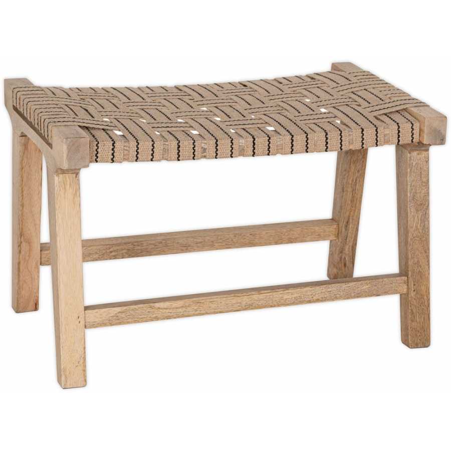 Nkuku Nish Low Stool - Natural